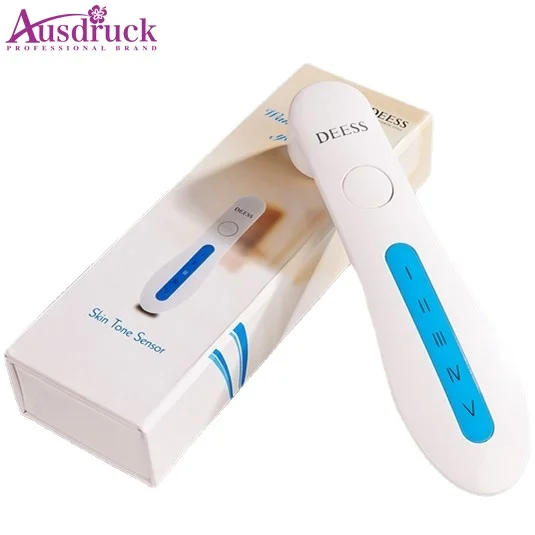Mini Skin Color Tester by Fitzpatrick Taxonomy Accurate Skin Tone Type Test and Power Level Suggestion