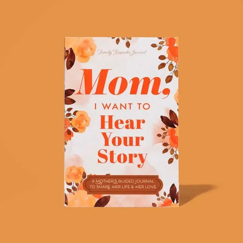 Memory books Mom I Want To Hear Your Story Dad Mom Leather Memory Books A Father's Guided Journal To Share His Life