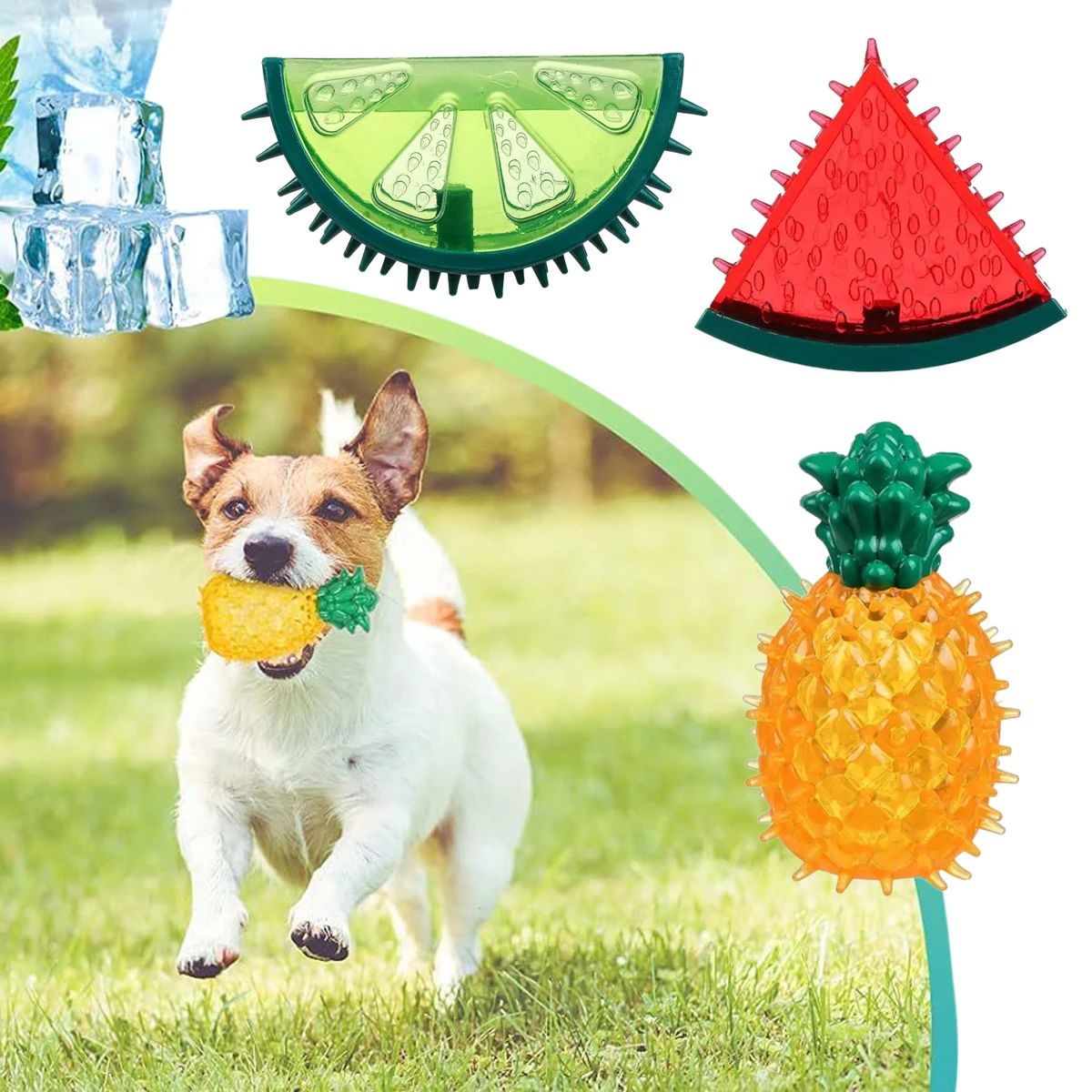 TPRAntibiteFruitToysforDogsandCatsMolarTeethInjectionWater