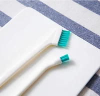 Brosse de nettoyage étroite à long manche, portable, pour biberon, outil de cuisine domestique, petite brosse, 2 pièces/ensemble 3