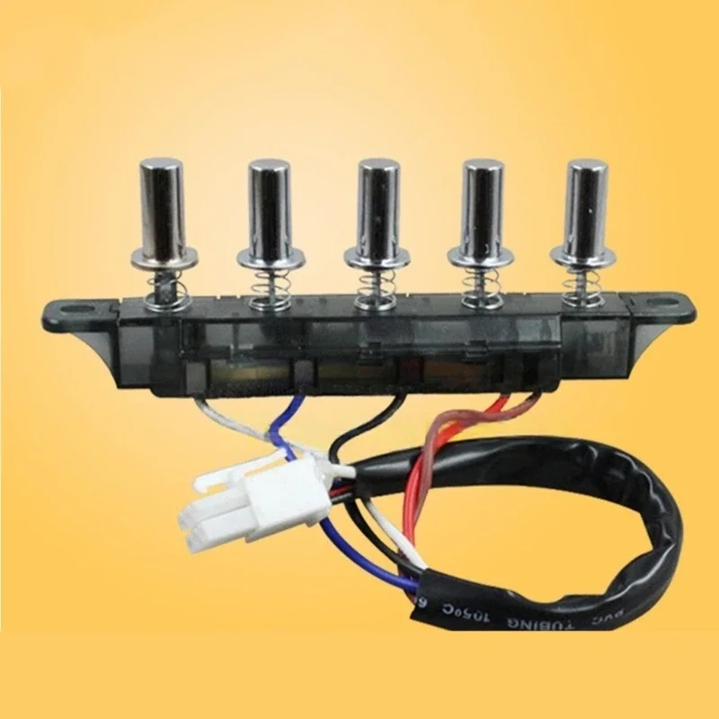 Hood Switches Plastic Reinforced Button Control Panel Cooker Hood Switches Hood Accessory Long Line Switches Button X7XA