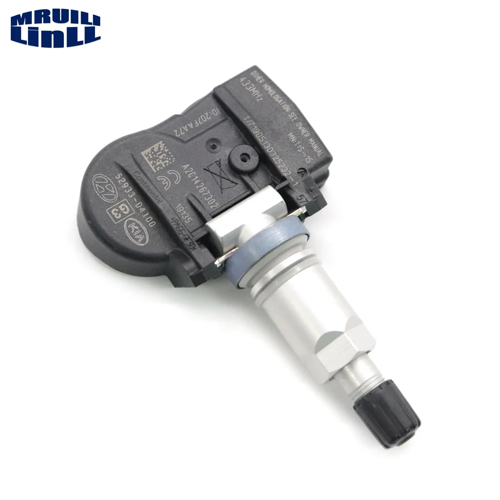 4pcs NEW Tire Pressure Sensor OE# 52933-D4100 52933-D9100 For Hyundai Elantra Genesis Ioniq Santa Kona Kia Soul Sorento Optima detail image 2