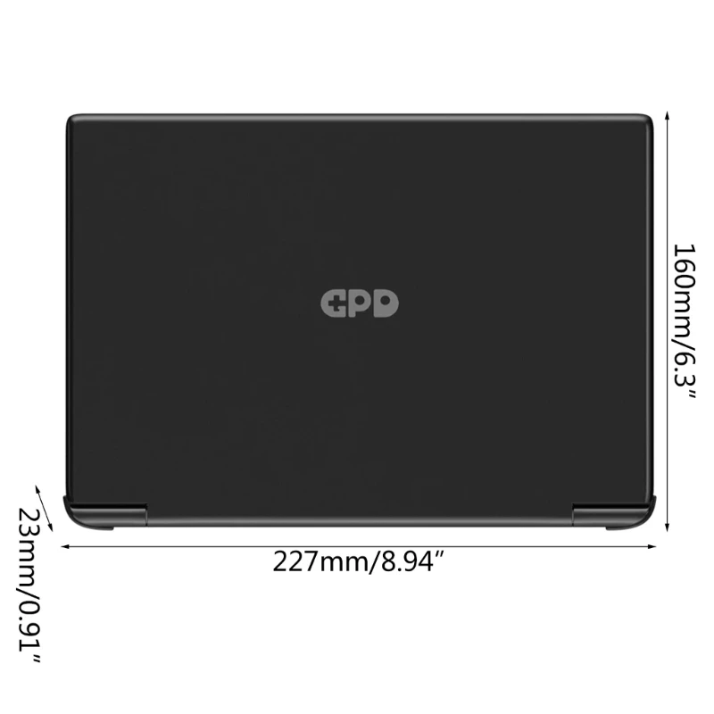 GPD WIN MAX 2 Handheld Gaming Laptop AMD Ryzen 7 6800U