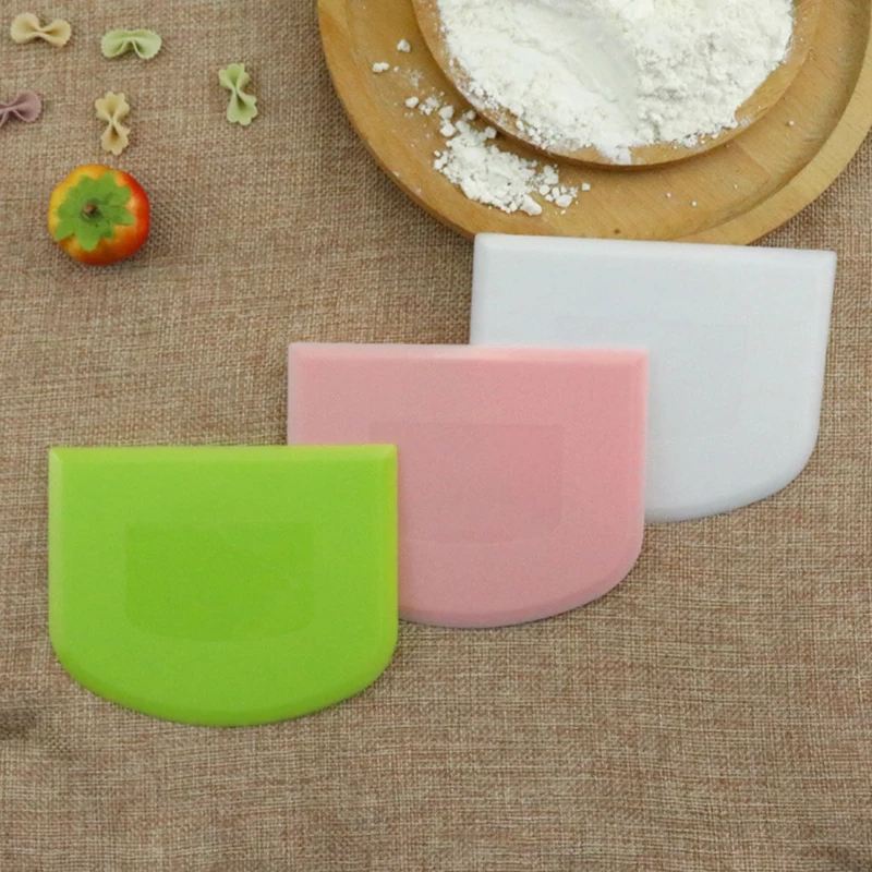 Baking Spatula Kitchen Cake Cream Spatula Dough Knife Cutter Butter Batter Scraper Decorating Plain Smooth Edge Spatulas Baking Pastry Tools