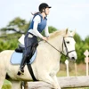 21Inch Riding Crop with Handle Equestrian Training Horse Whip PU Leather Equestrianism Horse Crop for Equestrian Sports 2