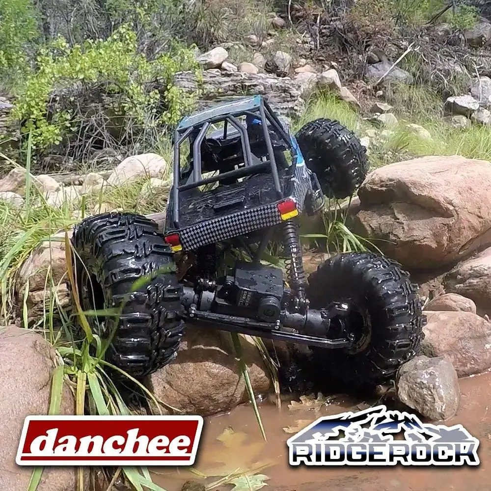 - 4WD Electric Rock Crawler-1/10 Scale RTR, Blue