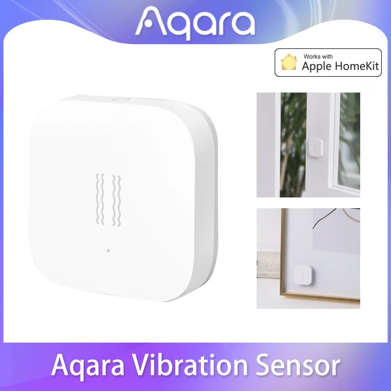 

Aqara Vibration Shock Sensor Zigbee Motion Detection Alarm Monitor Built In Gyro Motion sensor zigbee for Xiaomi Home Homekit