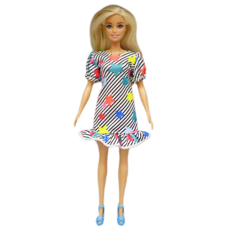 Barbies Doll Fashion Daily Wear Casual Outfits Vest Shirt Skirt Pants  Evening Dress Accessories Clothes for Barbie Doll