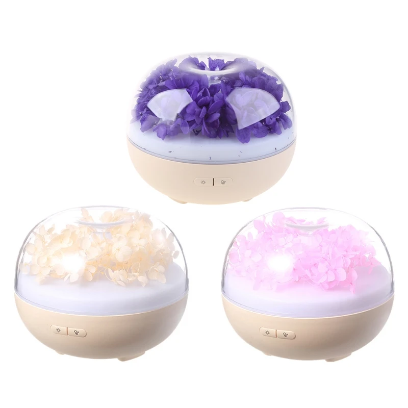 

Desk Essential Oil Diffuser for Large Room 24 Hours with 7 Color Changing Lights