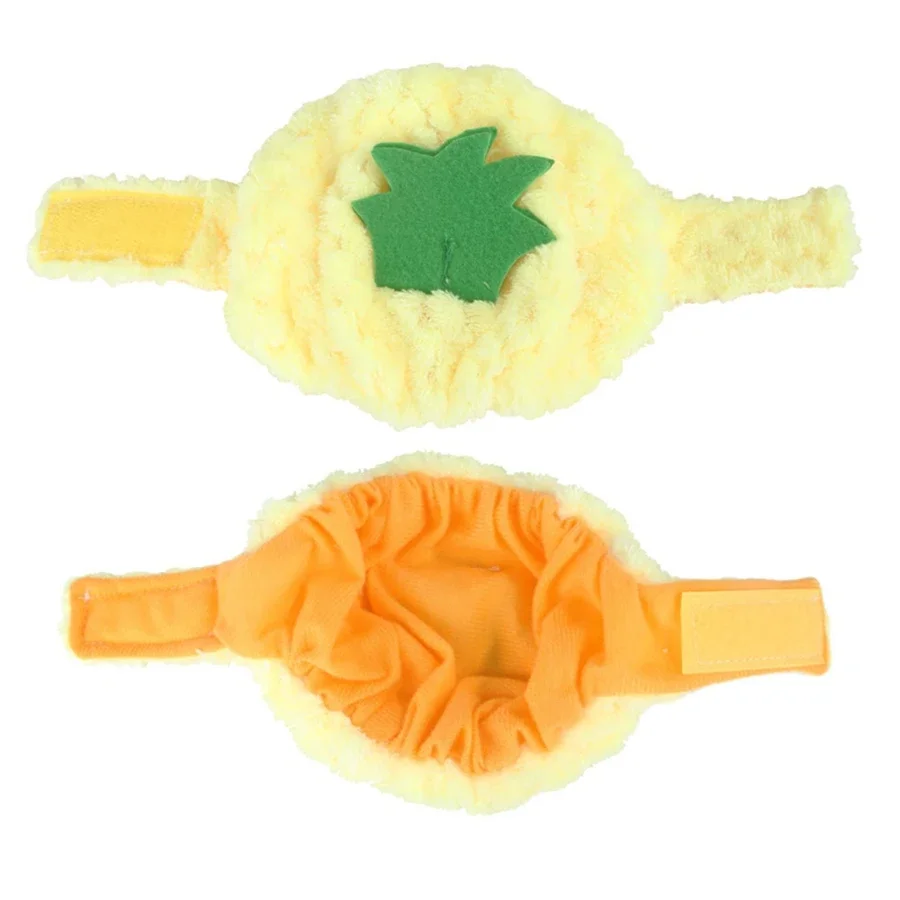 1pcs Pet Hat Teddy Dress up Pineapple Headwear Cat Dress up Hat Earless Cat Head Cover