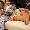 Lovely Capybara Backrest Cushion Lumbar Support Pillow Triangle Reading Pillow Soft Headboard Cartoon Capybara Plush Gifts 4