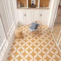 Simple Style Balcony Waterproof Floor Mat Stain and Oil Resistant Kitchen Carpet Large Area PVC Leather Rugs Home Washable Rug 1