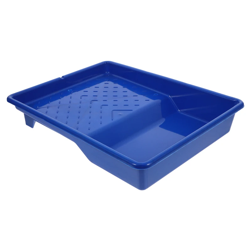 Description Picture 2 of item9Inch Paint Tray Plastic Holder Liner Plastic Paint Holder Wall Paint Roller Coating Palette Metal Wall Painting Supplies Roller
