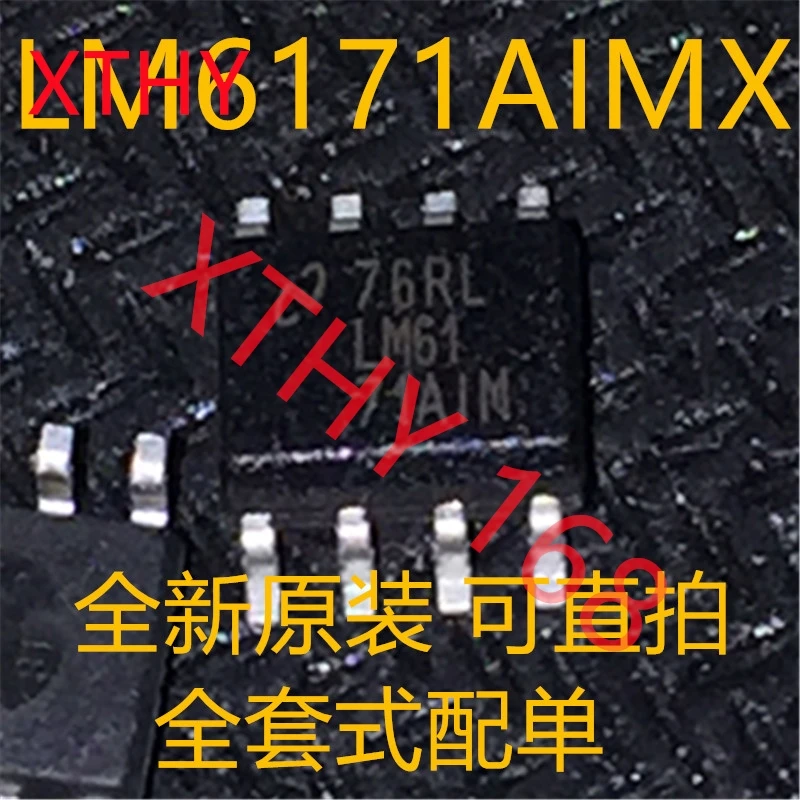 

Новые и оригинальные 10 штук LM6171AIM LM6171AIMX LM6171 SOP8
