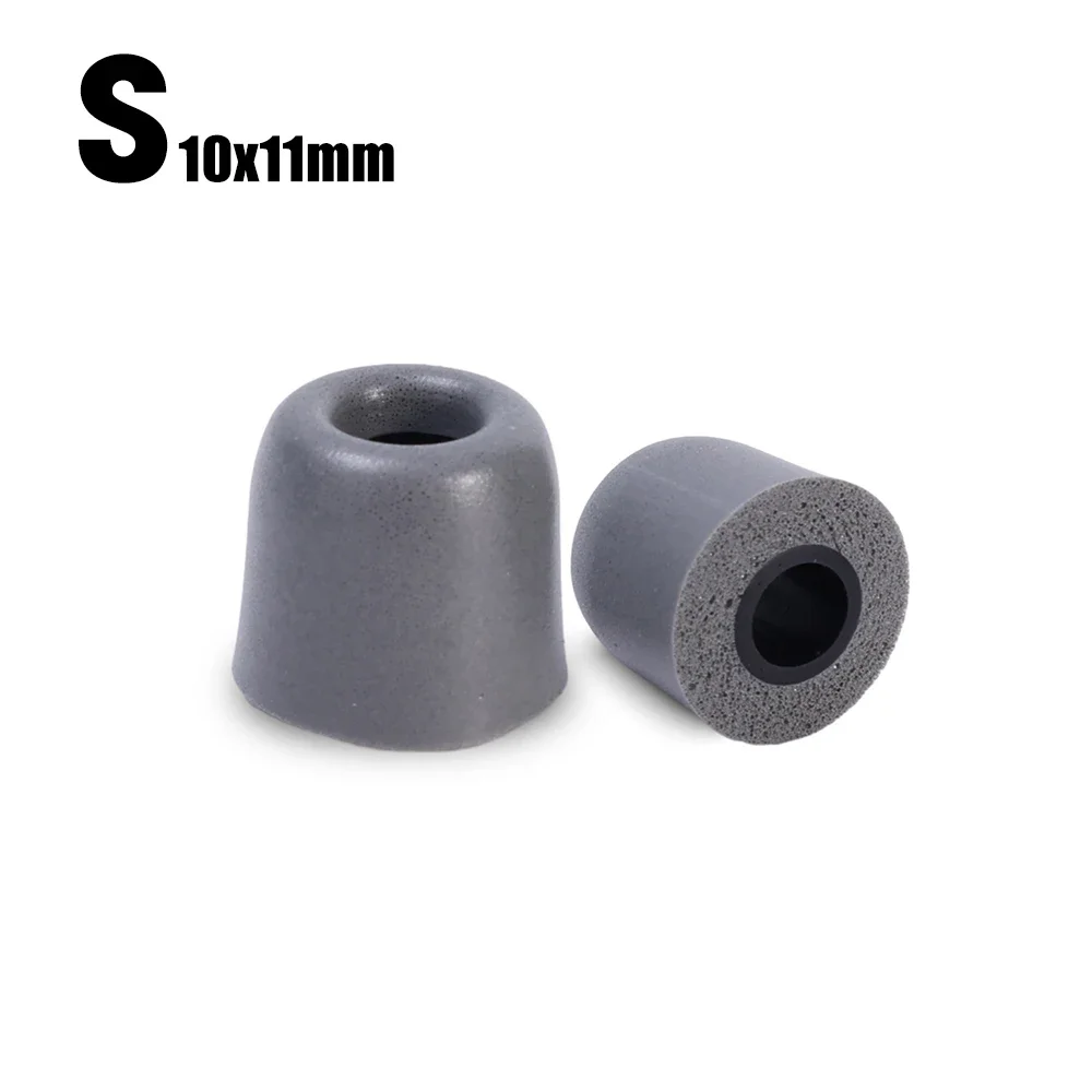 Premium Memory Foam Earbuds for Noise Isolation - Soft Replacement Ear Tips (3 Size Options)