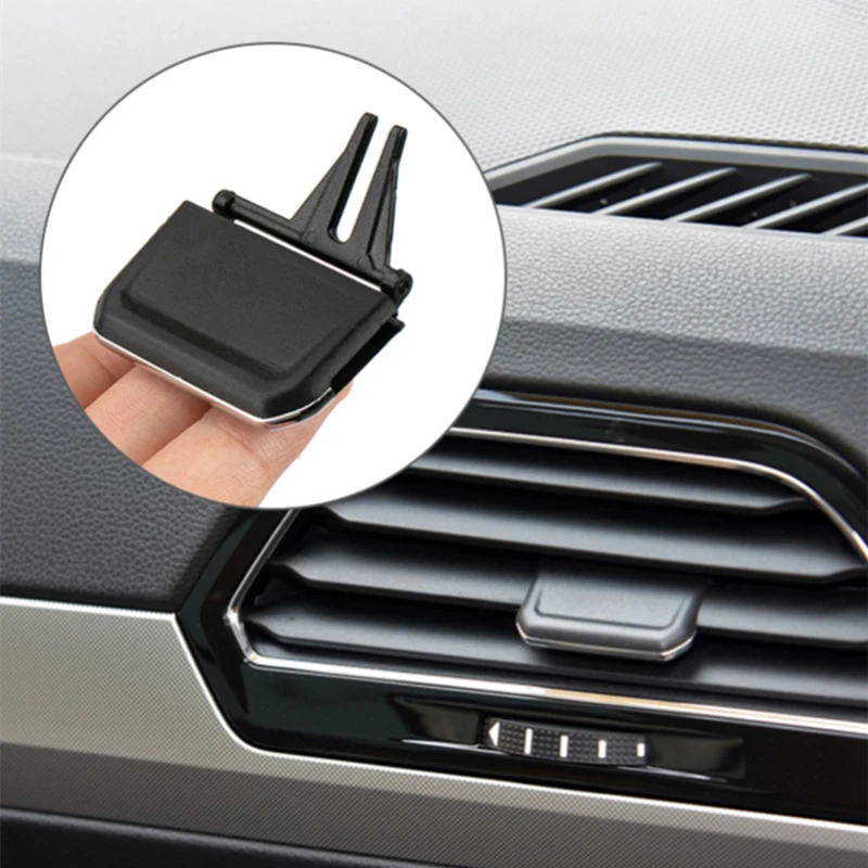 Front Dashboard Adjust Clip Air AC Vent Conditioning Outlet For VW