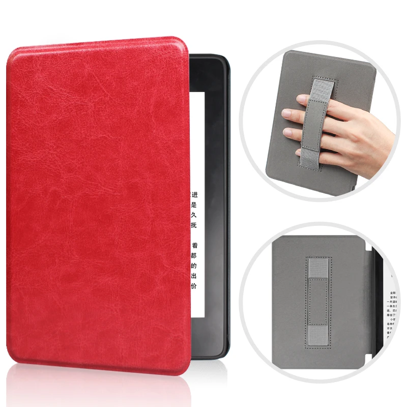Versatile PU Leather Case with Hand Holder