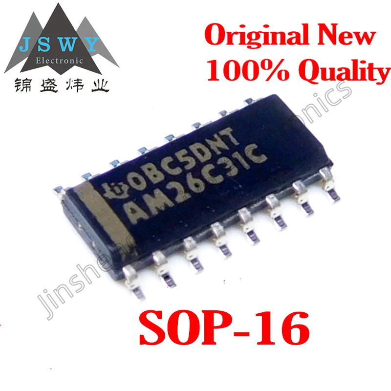 

10PCS AM26C31CDR AM26C31IDR AM26LS31CDR Package SOP16 100% Brand New Original Free Shipping