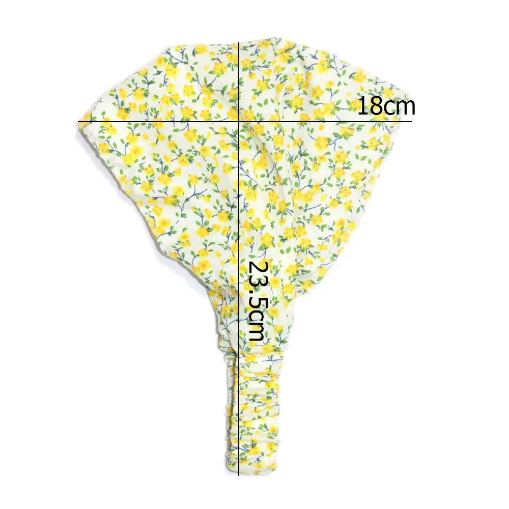 1PC Baby Floral Polka Dot Print Turban Comfortable Headscarf Elastic Cute Headband Toddler Kids Multicolor Hair Accessories