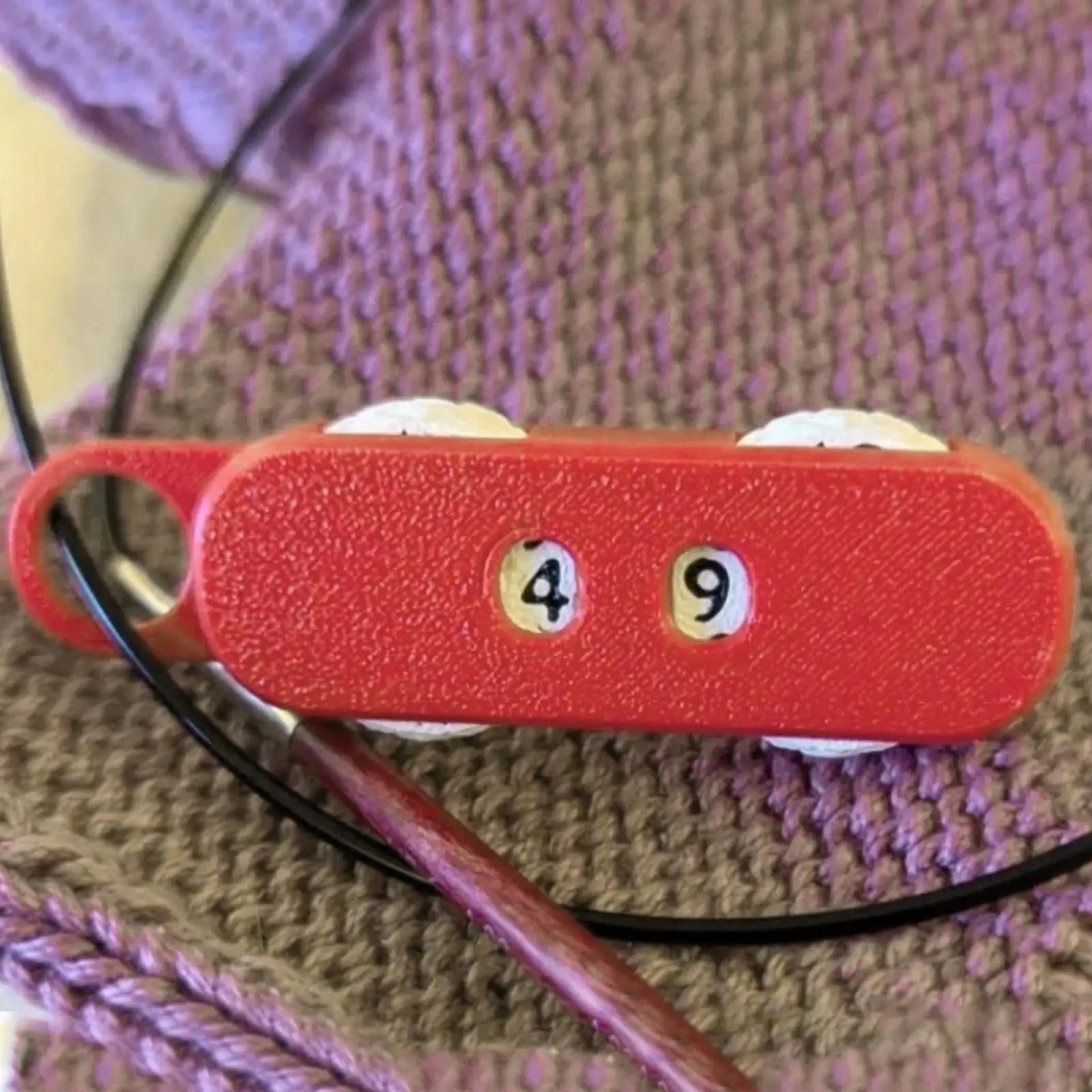 Knitting Counters Row Counters Crochet Weaving Knit Stitc h Tool For Sewing Machine Crafts Knitting Needle Marking Tools