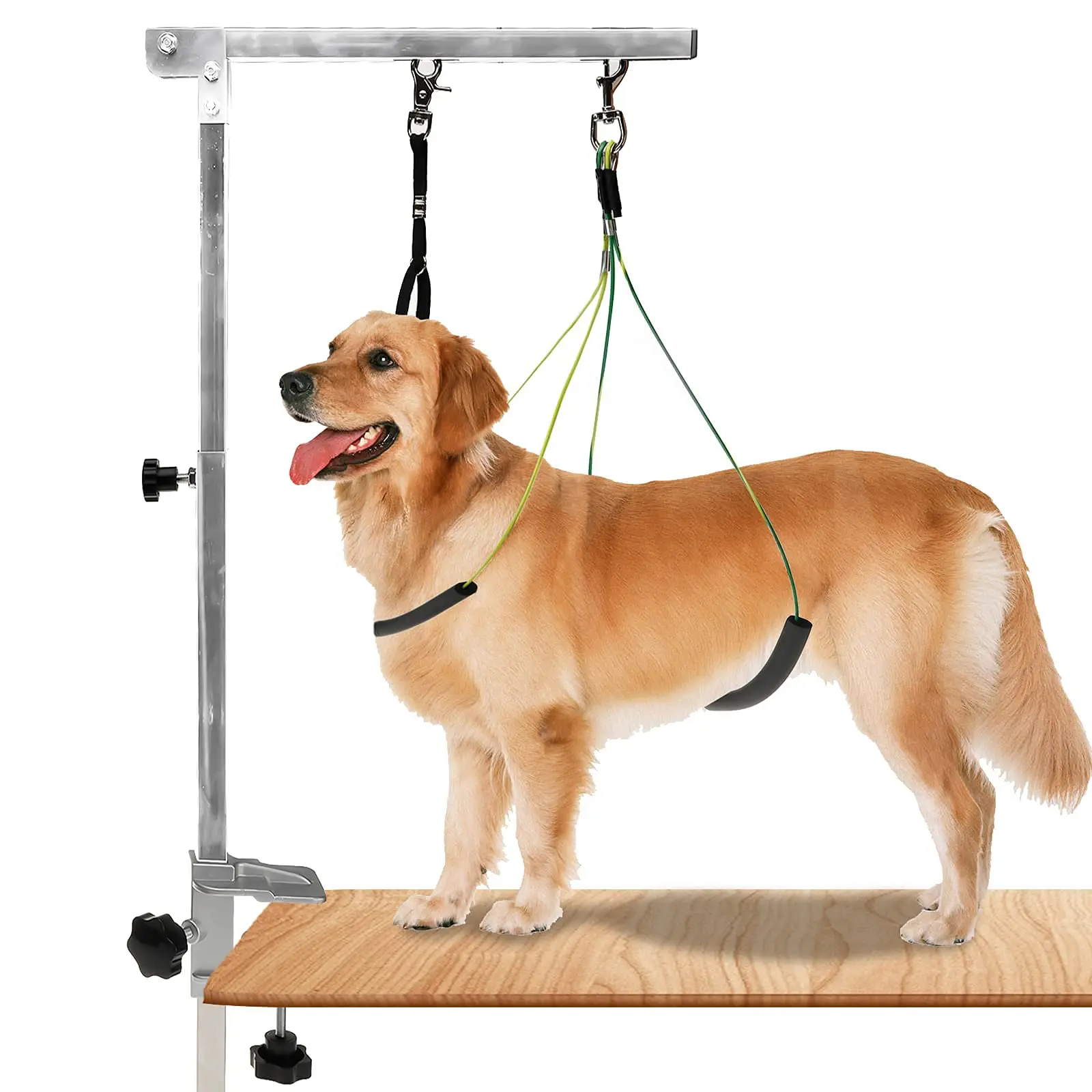 Portable Pet Dog Grooming Table Arm W/Clamp Height Adjustable Foldable For Bath Desk pet grooming table