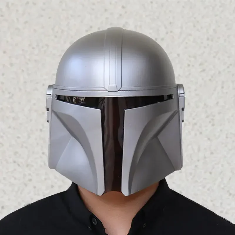 Hot Toys Star Wars The Mandalorian Helmet Replica Full Head Bounty Hunter Cosplay Mask for Man, Birthday Gift, New Year