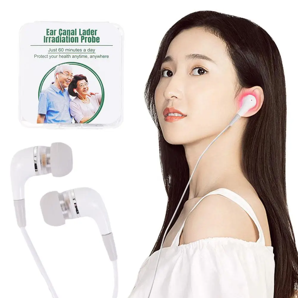 

Tinnitus Ear Laser Therapy LLLT Irradiation Laser Physiotherapy Media Otitis Earplug Rhinitis Nose Sinusitis Treatment Deaf J9I9