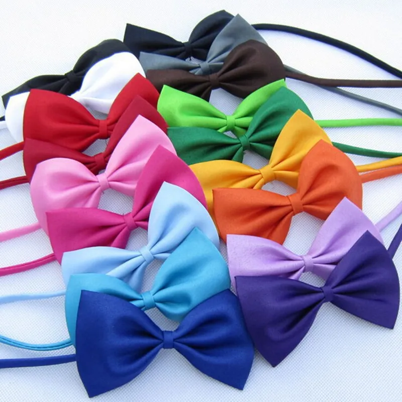 1pcs Pet Dog Tie Pets Bowknot Collars Grooming for Puppy Cat Dogs Necklace Bow Tie Adjustable Strap Pet Accessories 2