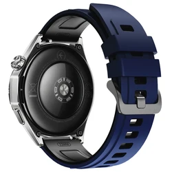 Premium 22mm Watch Band - Sleek Smart Watch Accessory Strap - 22mm Watch Strap (Midnight blue Black)