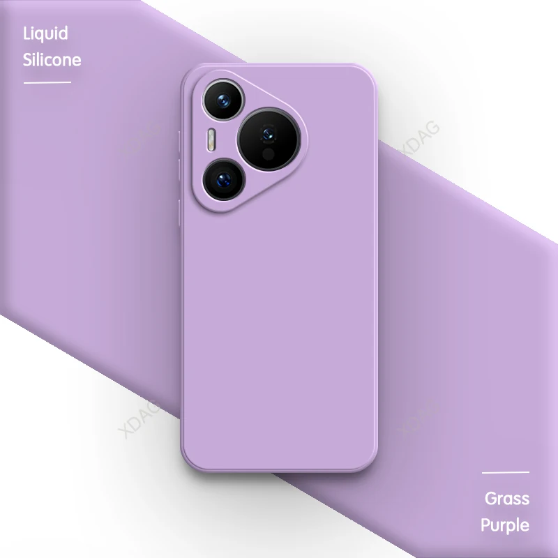Premium Liquid Silicone Case with Original Camera Protection - Soft Shell Cover