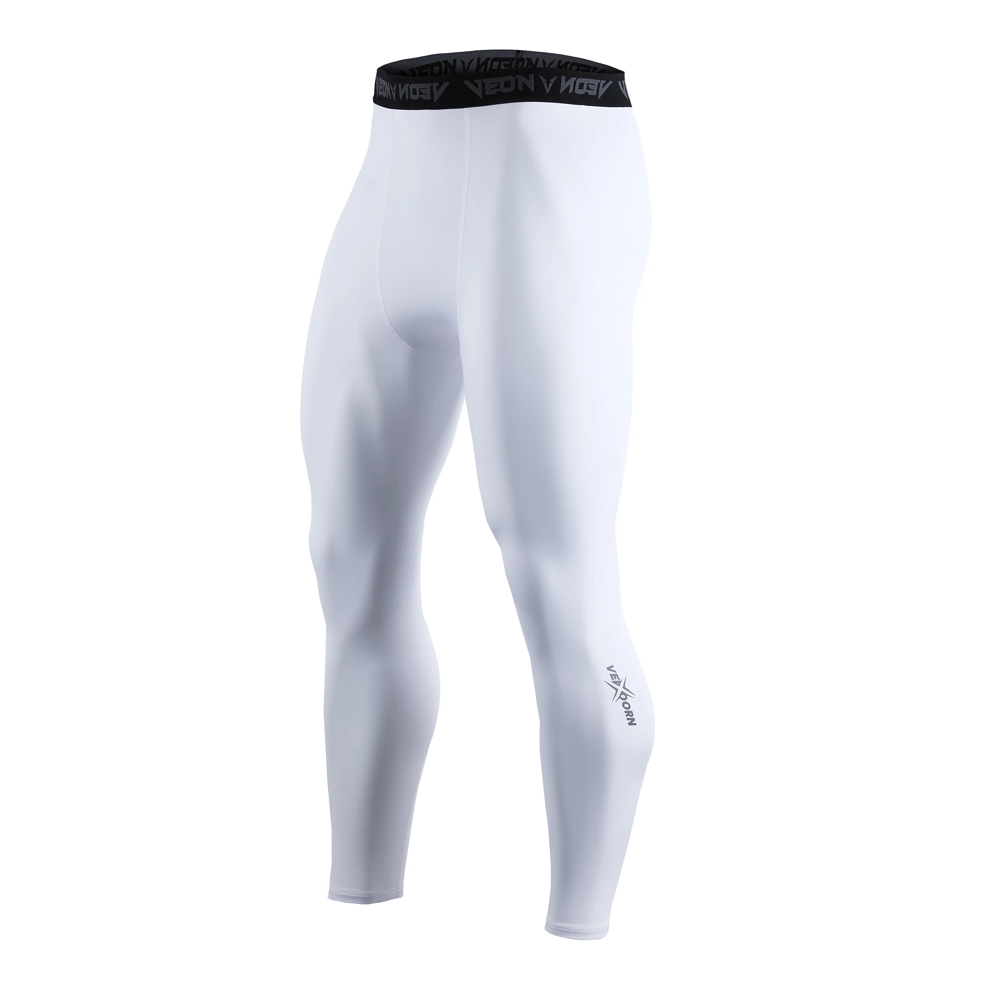 Men's Cool Dry Compression Athletic Leggings and Shorts Set