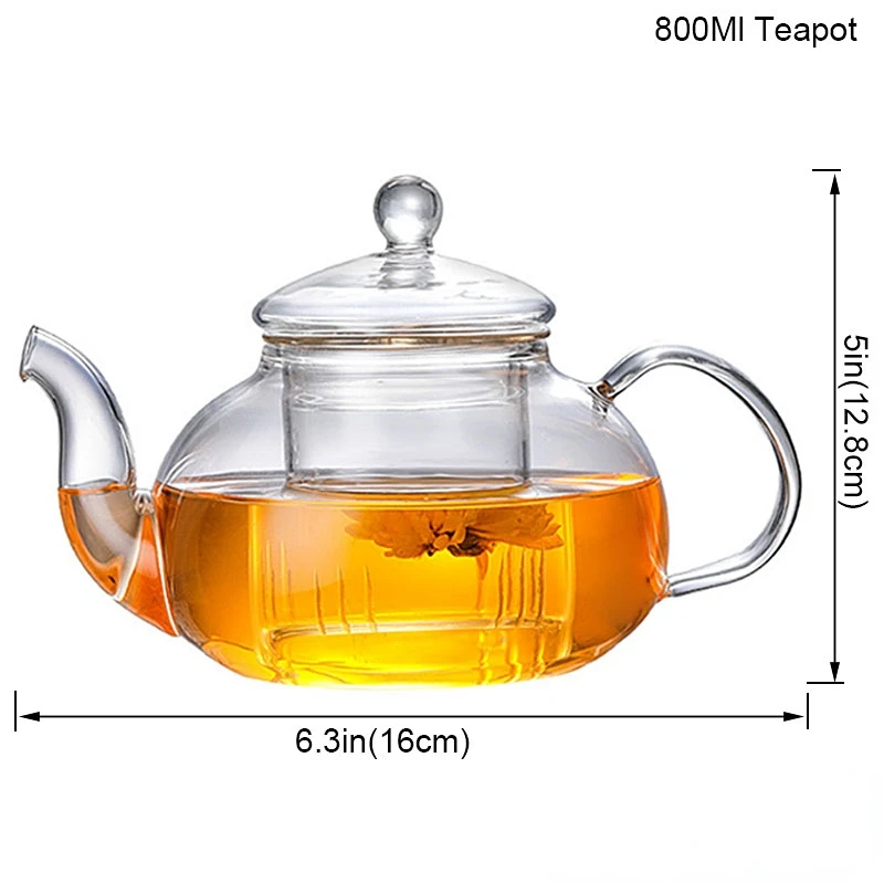 Flower teapot 800ml