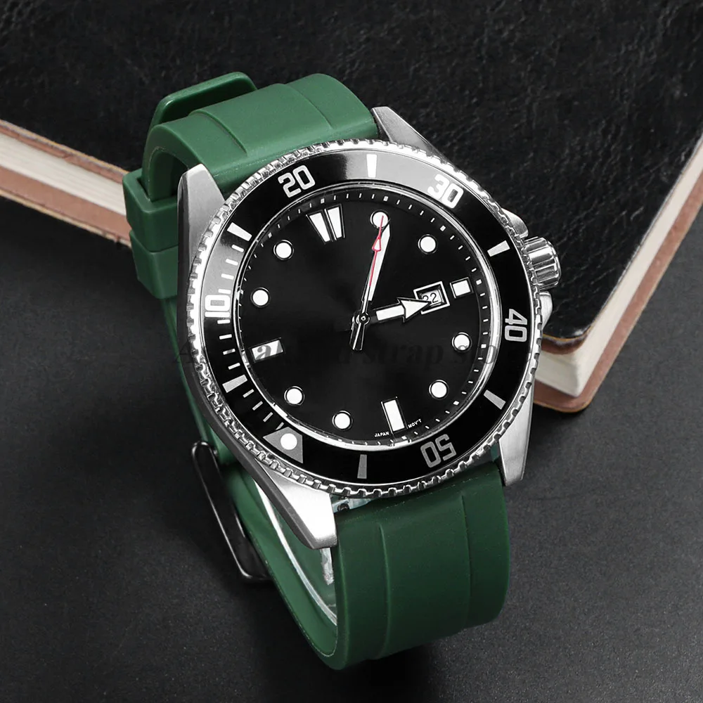 Silicone Quick Release Watch Strap - Tropic Rubber Accessory