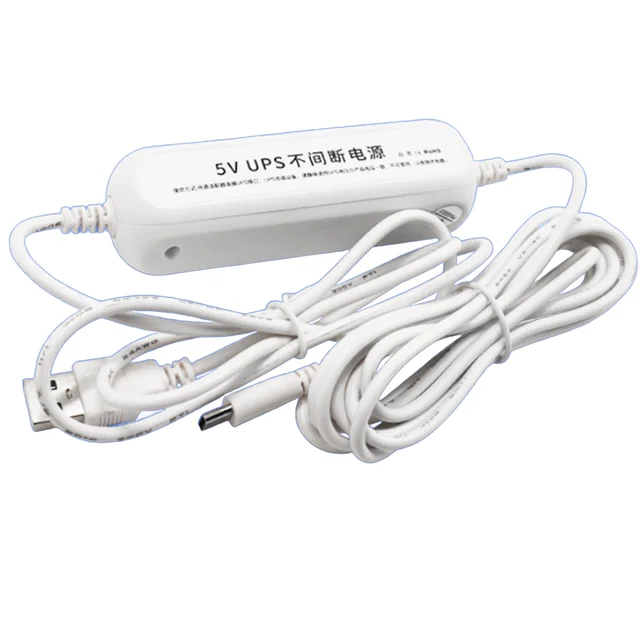UPS Backup Battery 5V Uninterruptible Power Supply For Camera Power Adapter AC110V-240V UPS Backup Power Supply Camera Power 4