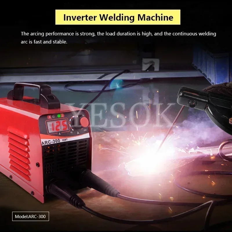 Welding Machine 220V/110V Electric Spot Welding Portable Beginner Lightweight Efficient Semi-Automatic Inverter Welder 3
