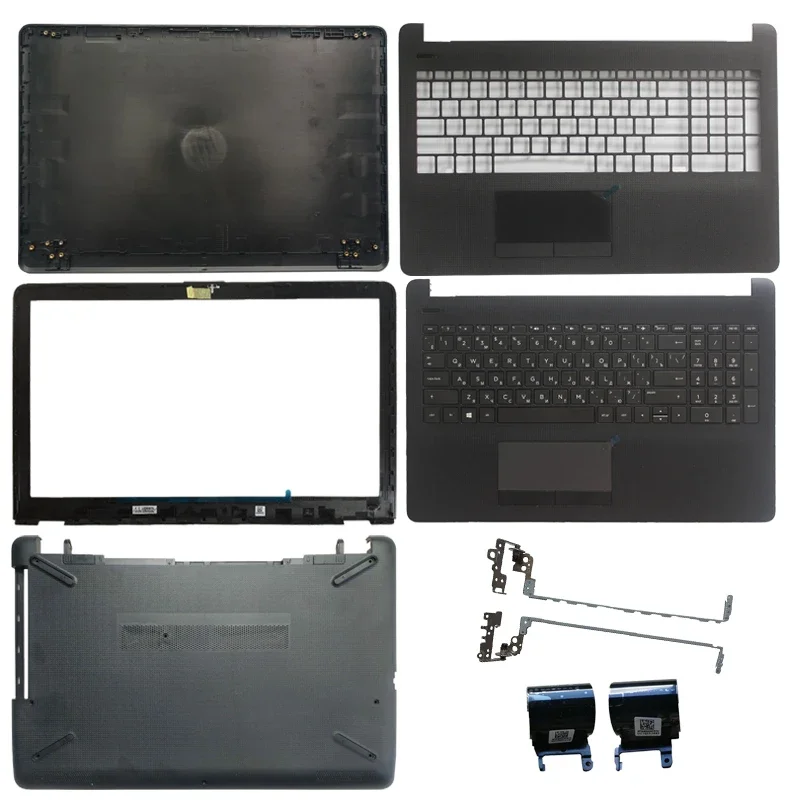 Laptop Lcd Tampa Traseira Moldura Frontal Palmrest Superior Caixa de Fundo hp 15-bs 15t-bs 15-bw 15z-bw -ra 15-rb 255 g6 Tpn-c129 C130