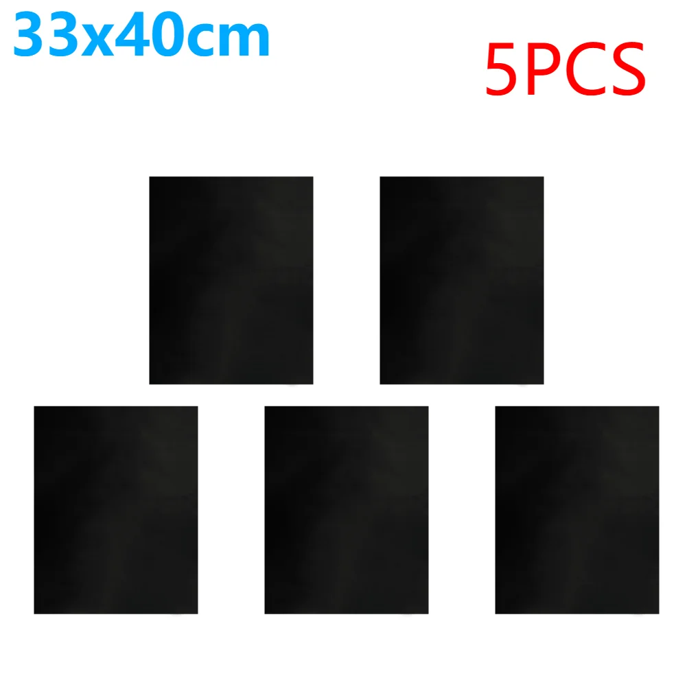 5-20Pcs Oven Liners Grill Mat 33/50x40cm Non Stick BBQ Grill Liners Reusable Barbecue Baking Liners Cook Pad Microwave Oven Tool