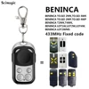 BENINCA 433MHz Garage Door Remote Control Clone 433.92MHz Fixed Code Opener Transmitter Gate Key Fob 1