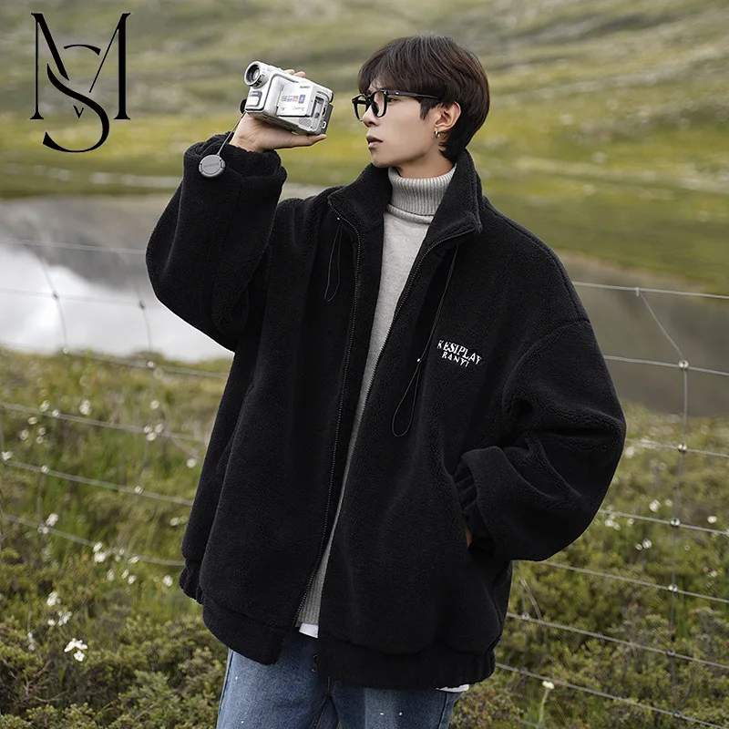 Hong Kong Style Winter 2022 New Boys' Lamb Wool Versatile Thickened