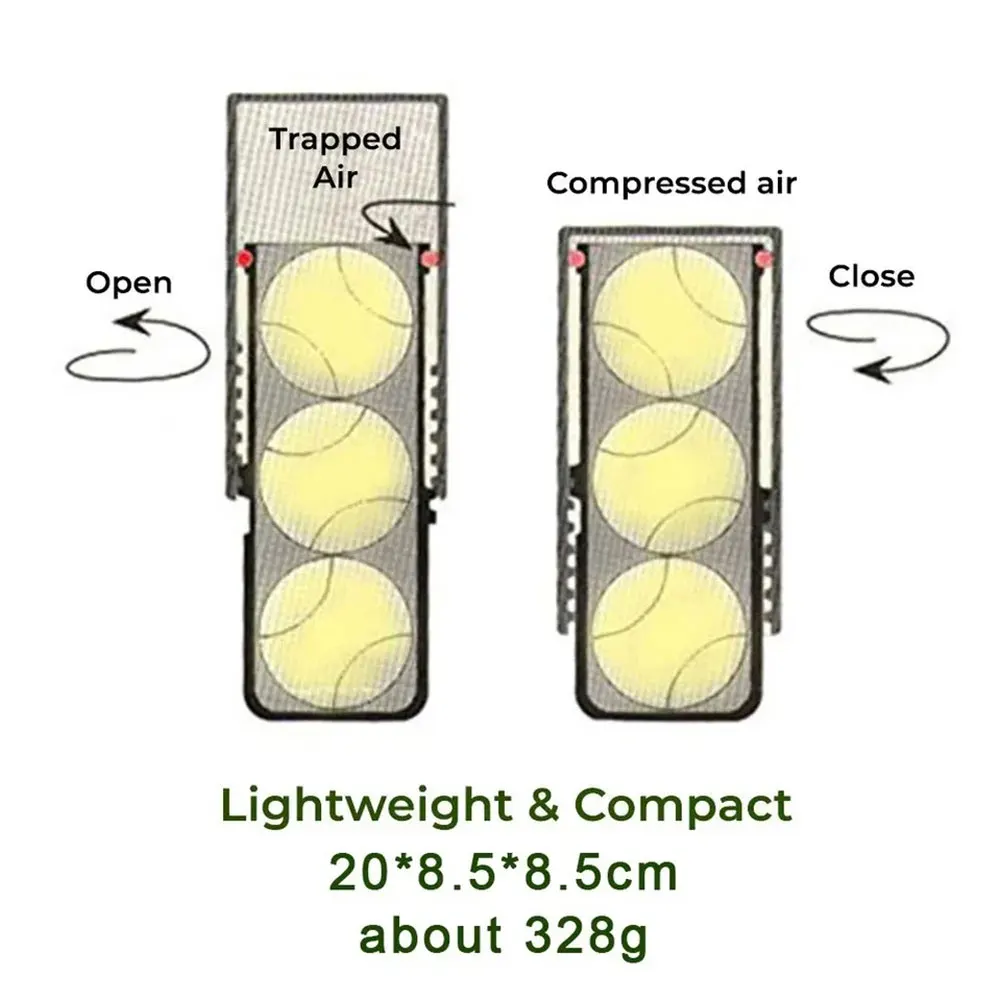 Tennis Ball Pressure Maintain Repair Container Tennis Ball Saver Beach Tennis Shape Restore Bounce Protect Pressurizer Saver