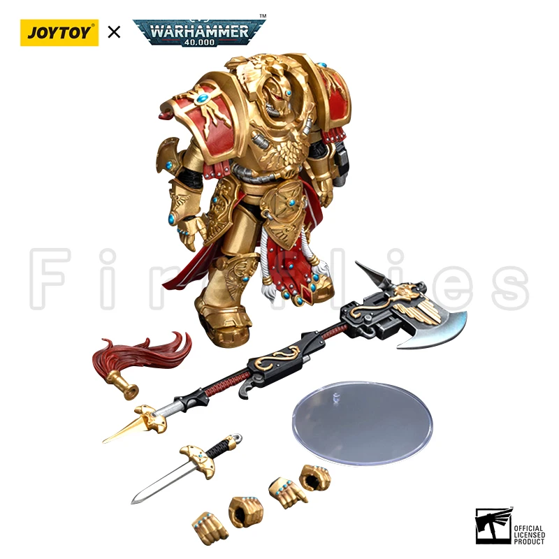 1/18 JOYTOY Action Figure 40K Adeptus Custodes Allarus Custodian