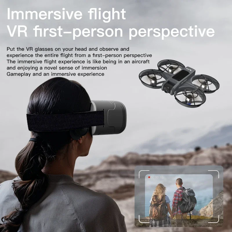 Drone Professionale Lenovo X226/X226VR 8K con Telecomando, Elicottero RC con Schermo, Quadricottero Giocattolo Regalo per Bambini - Image 3
