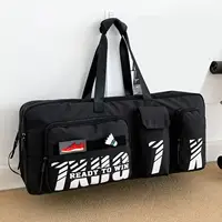 Badminton Bag for Adults Racquet Carry Bag Zipper Closure Waterproof Duffle Bag with Shoe Compartment for Professional Athletes 1