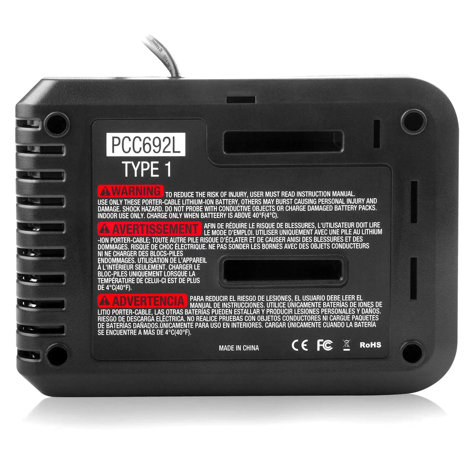 Black & Decker 20V 리튬 이온 배터리 Oplader 포터 케이블 Stanley 10.8V 14.4V 18V PCC690L L2AFC FMC690L FMC688L 고품질