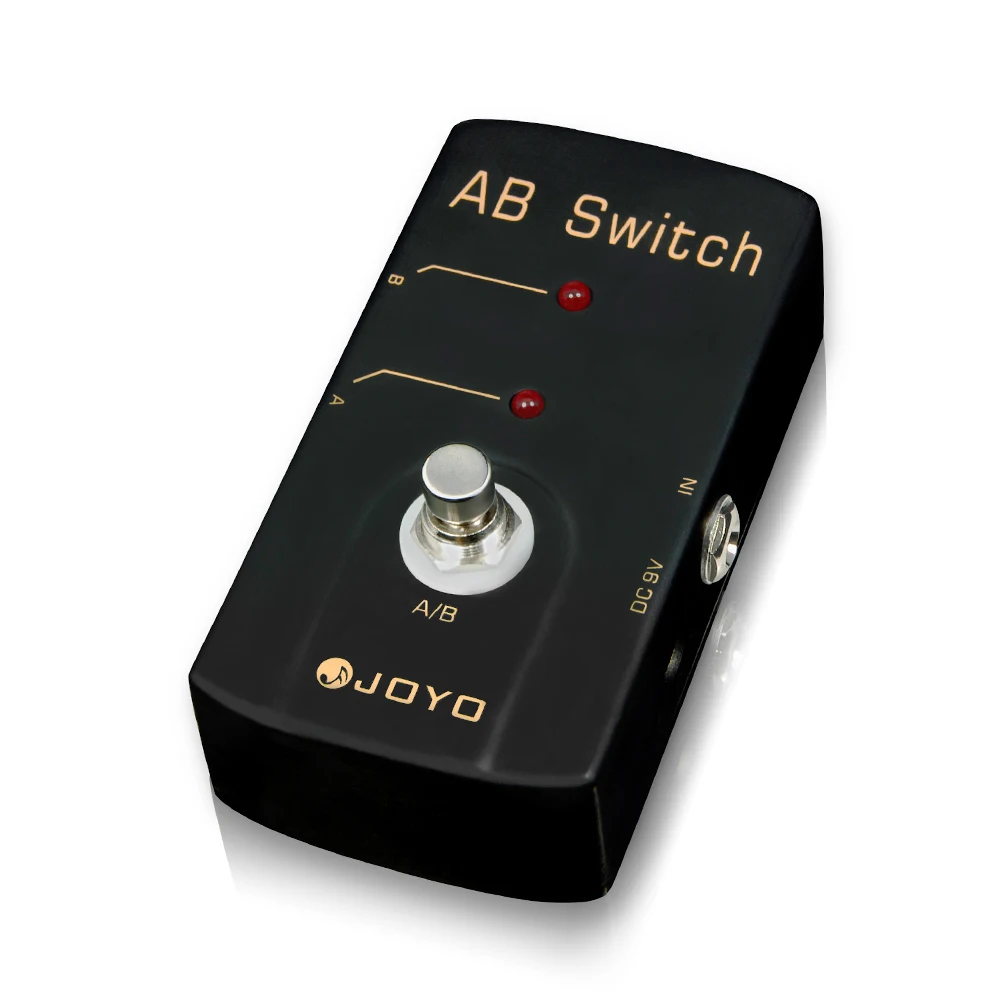 

JOYO Electric Guitar Pedal Effects JF-30 AB Switch Selection Pedal True Bypass For Overdrive Pedal Distortion Reverb Pedal