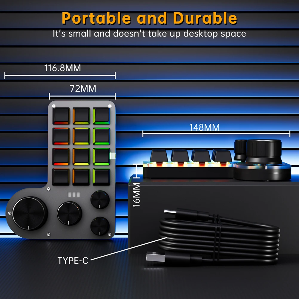 RGB Hot-Swappable Mechanical Keyboard USB Wired/Bluetooth Wireless Gaming Keyboard Programming Copy Paste Custom Macro Key Board