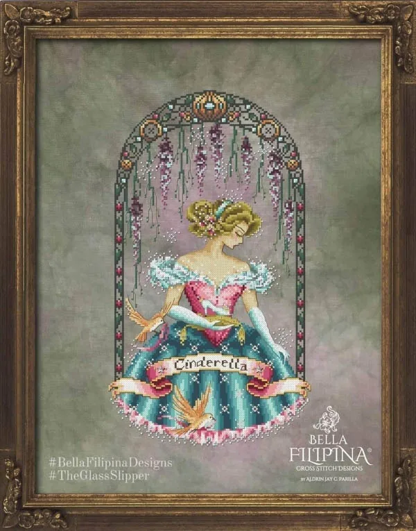 25-BF Cinderella 29-44 Handmade Needlework Embroidery DIY DMC Cross Stitch Kits Crafts 14CT Unprinted