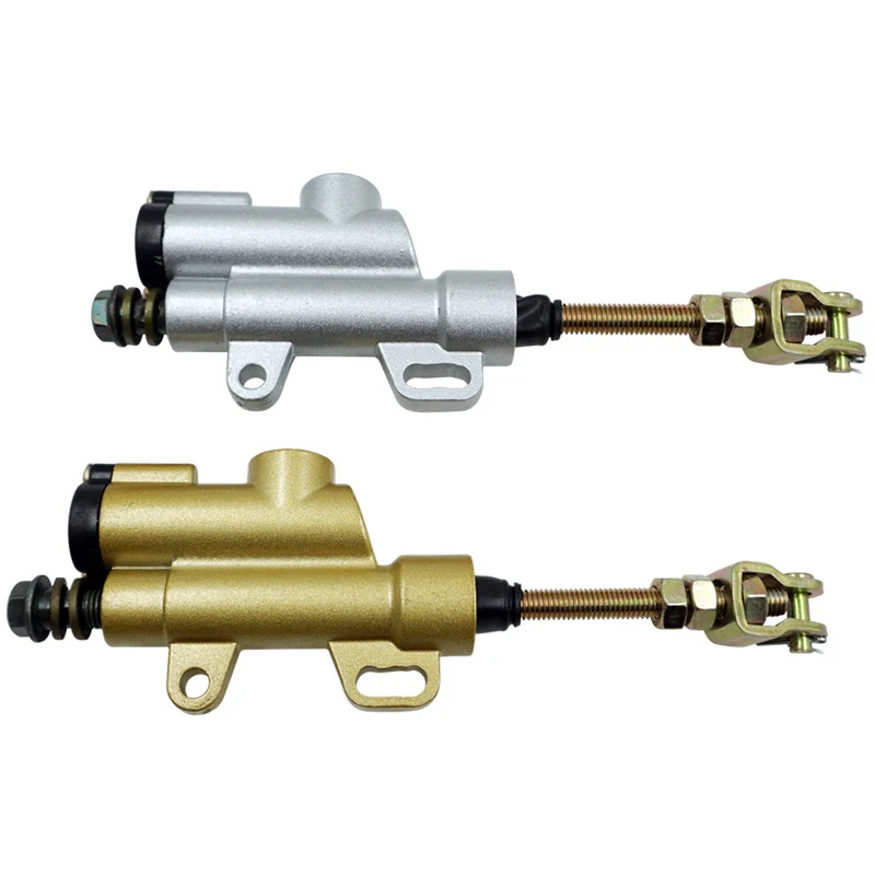 

10mm Motorcycle Rear Hydraulic Brake Master Cylinder For 50cc 70cc 110cc 125cc 150cc 250cc ATV Pit Bike Dirt Bike Accessories