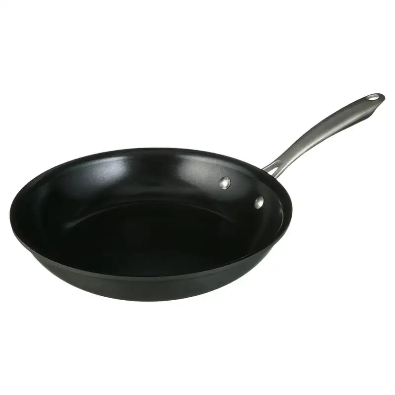 Cuisinart 12-Inch Skillet, Nonstick-Hard-Anodized with Glass Cover, 622-30G  - AliExpress