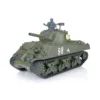 HENG LONG 1/16 Scale 7.0 Plastic M4A3 Sherman Ready to Run RC Tank 3898 360° Turret Boy Gift BB Shoot Unit Speaker Light TH17667 2
